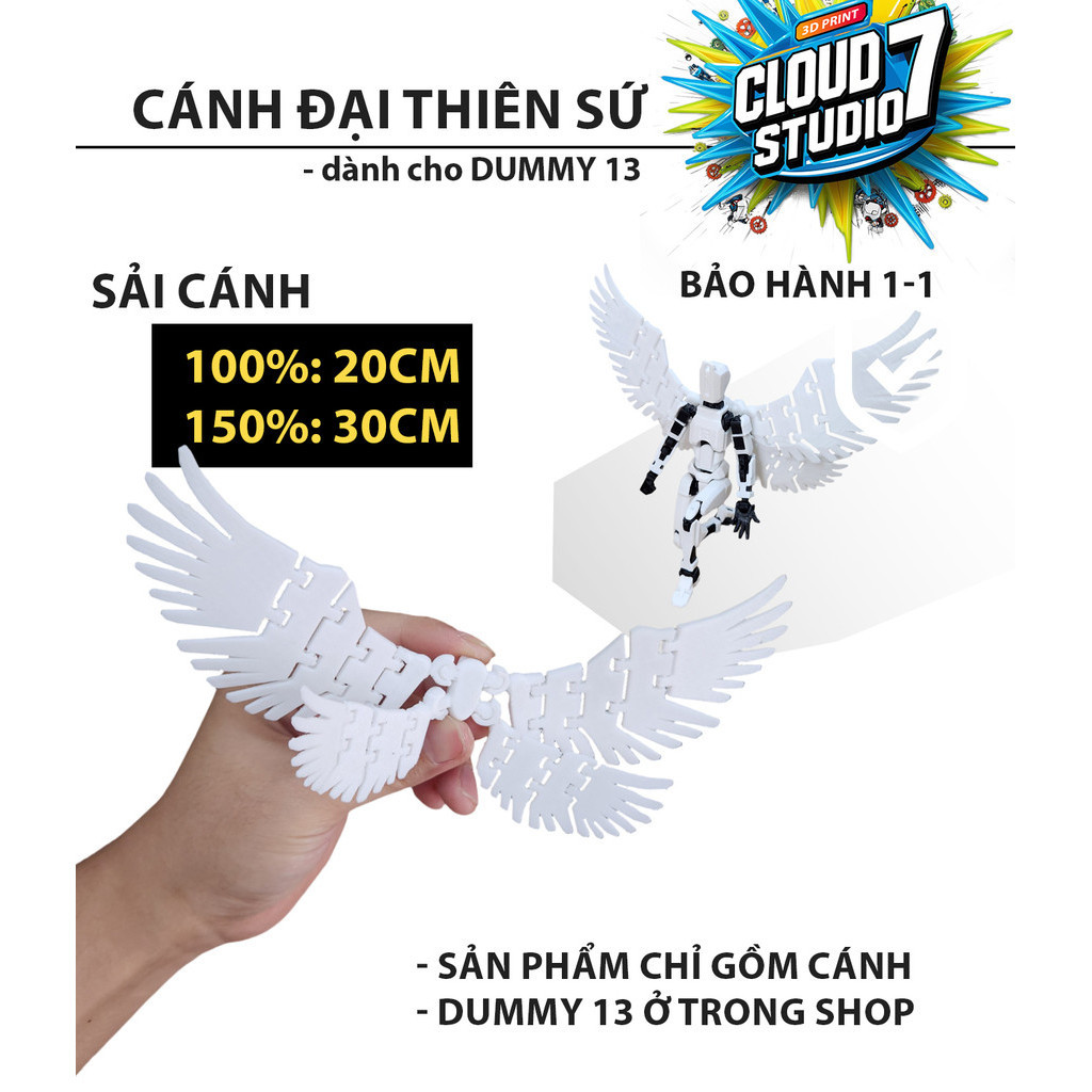 Great Angel Wings สําหรับรุ่น Dummy 13