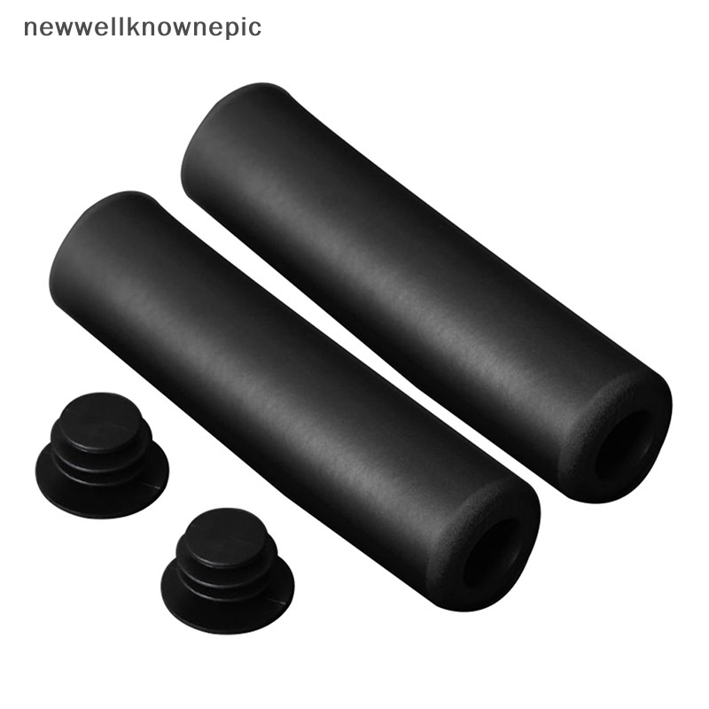 Newwellknownepic 1 คู่ซิลิโคนขี่จักรยาน Grips จักรยานเสือภูเขากลางแจ้ง Handlebar Grips ฝาครอบ Anti-slip Strong สนับสนุน Grips จักรยาน Part TH