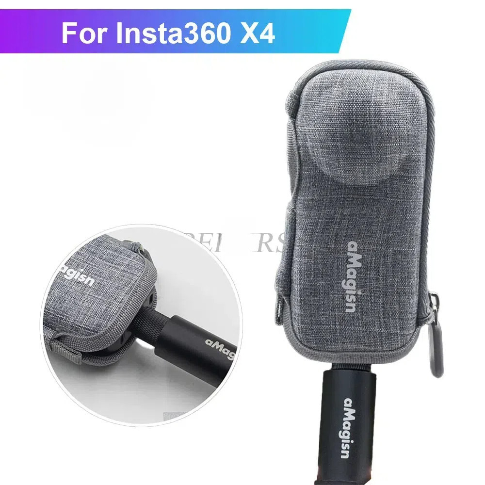 Eva Mini กระเป๋ากล้องสําหรับ Insta360 X4 แบบพกพา Body Storage กระเป๋าป้องกันกรณีสําหรับ Insta 360 X4 กีฬากล้องอุปกรณ์เสริม
