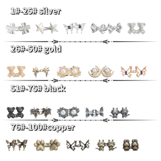 100 รุ่นในความหลากหลายของซีรีส์หลากหลายเข็มขัดเฉพาะที่ตัดเย็บฟรีกางเกงยีนส์ที่ถอดออกได้ที่ปราศจากเล็บกระโปรงและแกดเจ็ตที่เปลี่ยนเอว100รุ่นในชุ