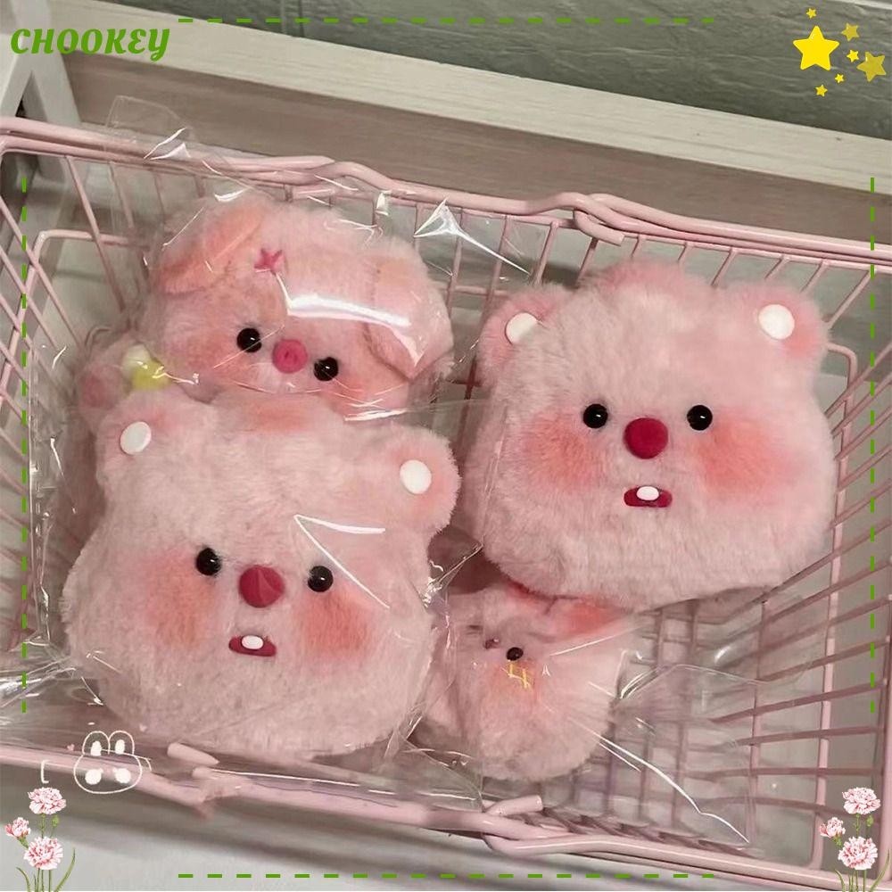 Chookey Loopy Beaver จี้,แขวนเครื่องประดับการ์ตูน Loopy Beaver พวงกุญแจ,น่ารักตุ๊กตายัดตุ๊กตากระเป๋าเป้สะพายหลัง Key Chain อุปกรณ์เสริม