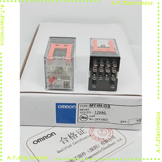 my4ngs my4GS พร้อมส่ง! รีเลย์ MY4N-GS 12VDC 24VDC 220vac MY4GS 12VAc 24vac หม่