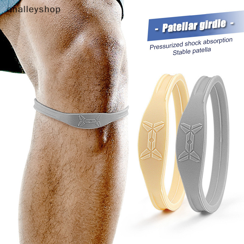 [Analleyshop] New Slim Patella With Basketball Knee Strength Band, Knee Joint Rope Loop, Rubber Band Sports Knee Pads [th]