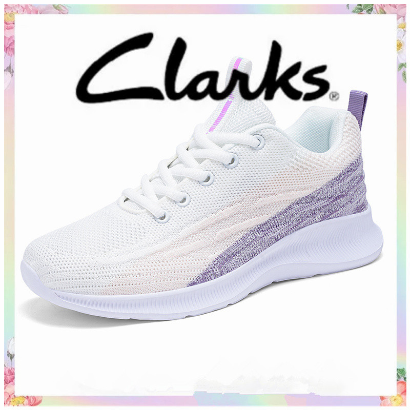 Clarks คลาร์ก รองเท้า ผู้หญิงรองเท้าแบน ผู้หญิงเกาหลี คลาร์ก ผู้หญิงรองเท้ากีฬารองเท้าผู้หญิงรองเท้าผ้าใบขนาดใหญ่ สหภาพยุโรป 40 41 42 คลาร์ก รองเท้า