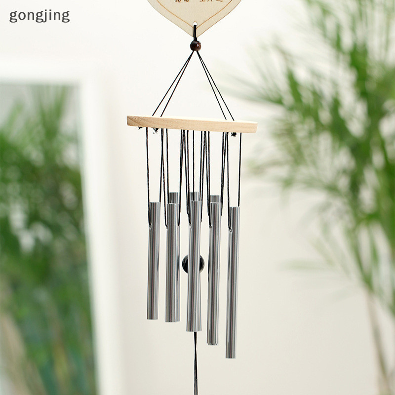 Gong โบราณ Resonant 8 หลอด Wind Chime Bells แขวนเตียงบ้าน Yard รถตกแต่งของขวัญ th