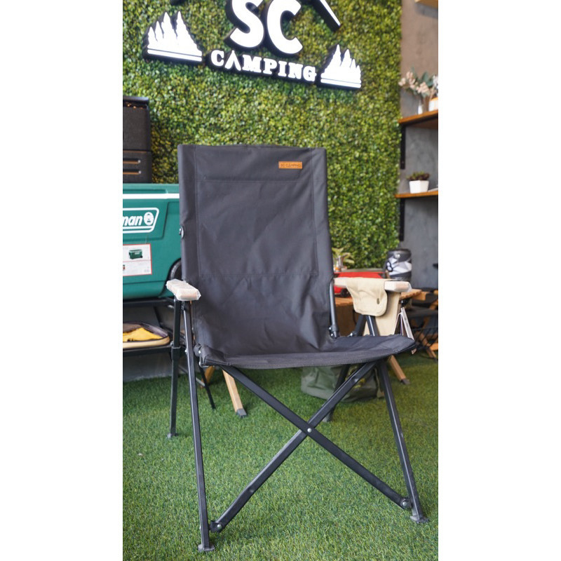 เก้าอี้สนาม เก้าอี้ปรับระดับ 6 ระดับ SC Camping (นวมเสริมมาใหม่) รุ่น SC-CH01 รับน้ำหนักได้ 140KG พร
