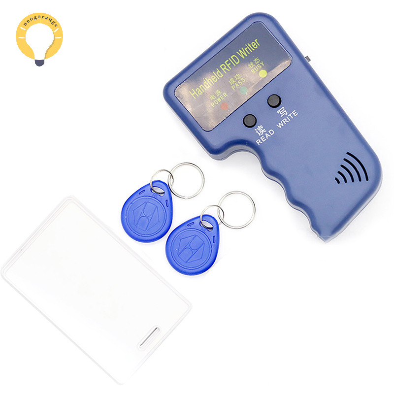 [neogrange] 125khz Rfid Card Reader Rfid Copier Duplicator Key Writer Programmer ID Card Clamer Programmer Writable Key Cards TH