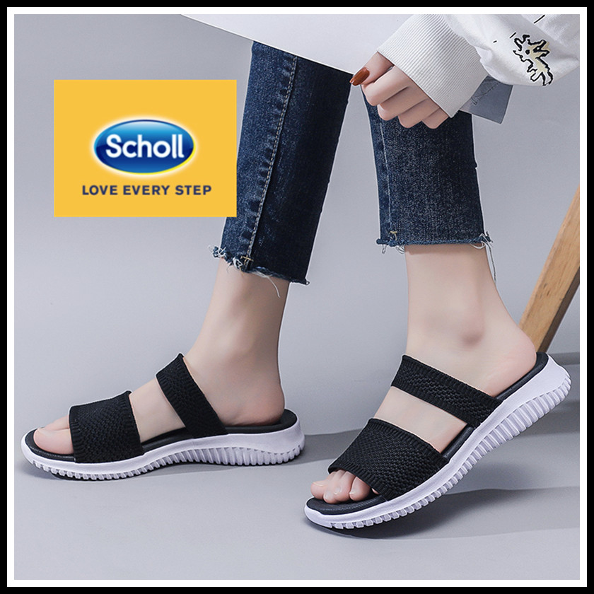 scholl รองเท้าสตรี รองเท้าลำลองสไตล์เกาหลี รองเท้าสตรี รองเท้าสตรี รองเท้าสตรี
