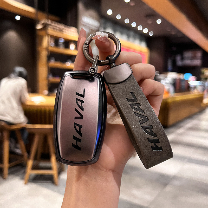 เคสกุญแจ Haval H6 H2S Harvard M6 Xiaolong MAX Dog F7รุ่นที่สอง24รุ่นที่สามหัวเข็มขัดรถ Great Wall