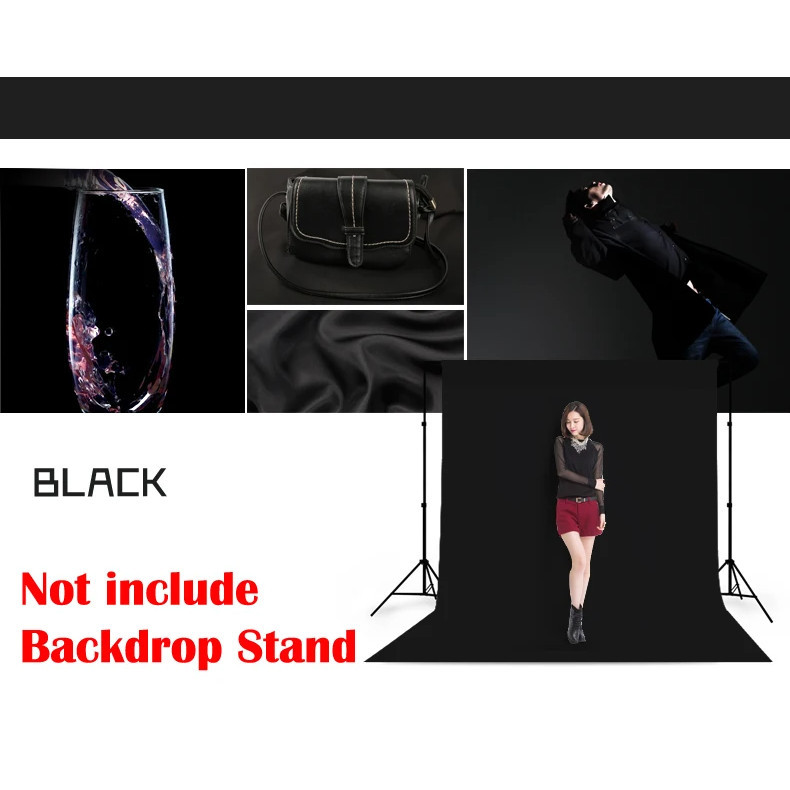 Photo Studio ฉากเขียว 3x6m Green Screen Polyester Cotton Cloth Photography Chromakey Background Backdrop