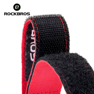 【TH Delivery】ROCKBROS ร็อคโบรส์ จักรยานพับได้สายรัดคงที่ ตีนตุ๊กแก สะดวกสายรัดจักรยานกางเกงแน่นสายรัดขาอุปกรณ์จักรยาน