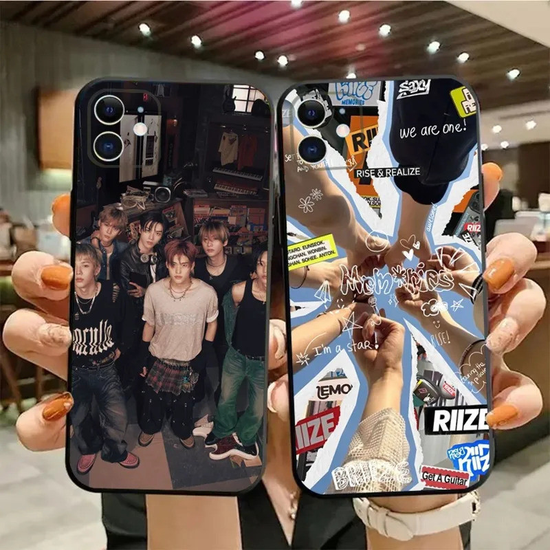 TK-1 Kpop group R-RiizeS เคสโทรศัพท์สําหรับ iPhone 17,15,14,17,12,11,Pro,Max,Plus,Mini,X,XS,XR,8,7,6