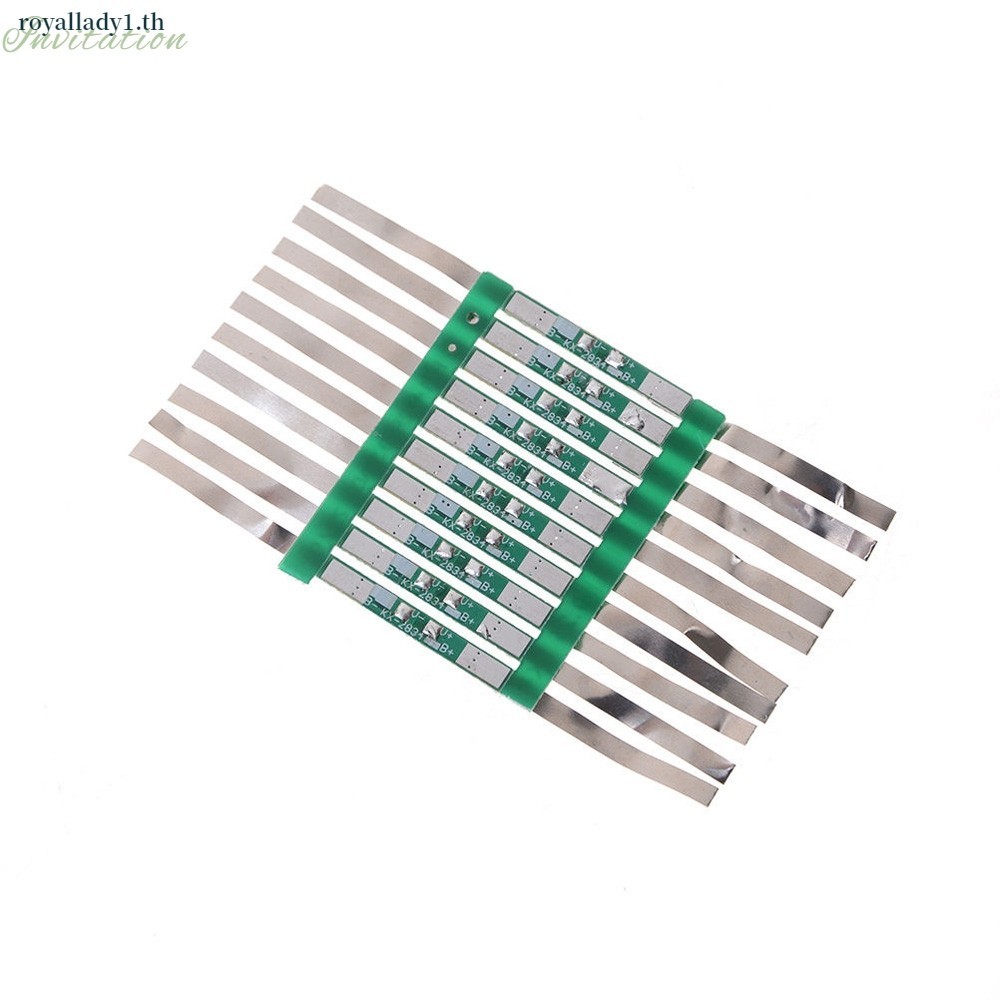 [ในสต็อก] 10 ชิ้น 3A แผ่นป้องกันสําหรับ 3.7V Li-ion แบตเตอรี่ลิเธียม W/บัดกรี Be JB