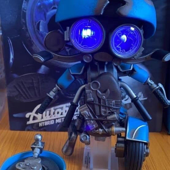 HasbroHEROCROSSTransformers Motorcycle Man PHS Motorcycle Ornaments Robot Movable Manual