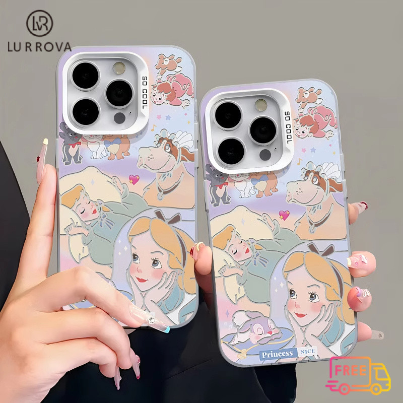 สำหรับ OPPO Reno12 F 5G Reno 12 5G Reno 12 Pro 5G Reno11 F 5G Reno 11 5G Reno 11 Pro 5G Reno 10 5G Reno 10 Pro 5G Reno 8T 5G Reno 8T 4G Reno 8Z 5G Reno 7Z 5G Reno 8 Reno 7 Disney Cinderella เคสโทรศัพท์ TPU กันกระแทก