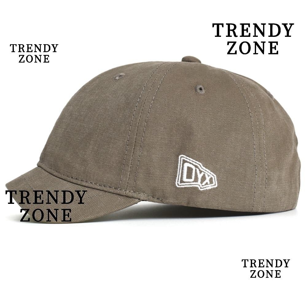 Trendyzone หมวกพ่อ, หมวกเบสบอลปีกสั้นสไตล์ Trucker, หมวกรายละเอียดต่ําผ้าฝ้ายอินเทรนด์