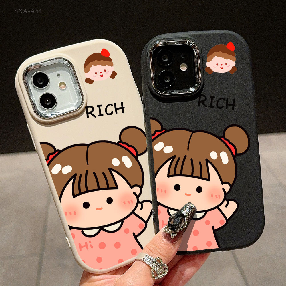 Samsung Galaxy A54 A53 A50S A04S A05 A05S A50 A51 A15 A12 A14 A02 A03 A03S A23 A24 A25 A35 A71 4G 5G เคสซัมซุง