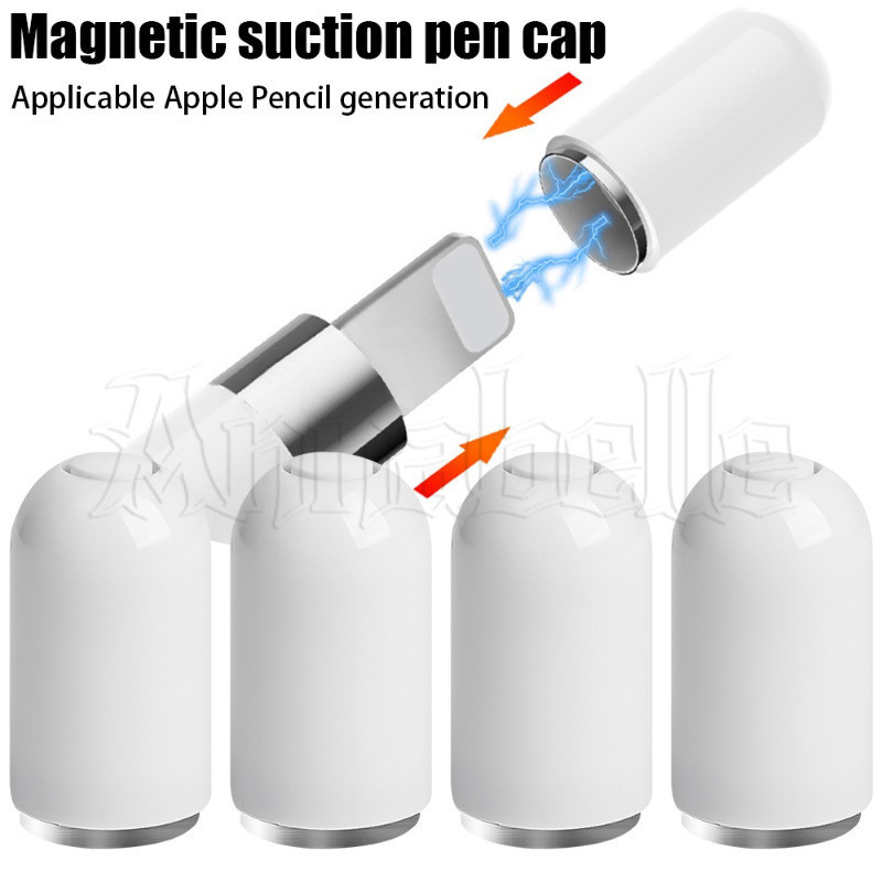 1-5 ชิ้นสําหรับ Apple Pencil 1st Generation Magnetic Pencil Caps - เปลี่ยนฝาครอบป้องกันสําหรับ IPencil - ABS ปากกาสไตลัสเคล็ดลับ - สําหรับ Apple Pencil Cap - ปากกาหมวกอุปกรณ์เสริม