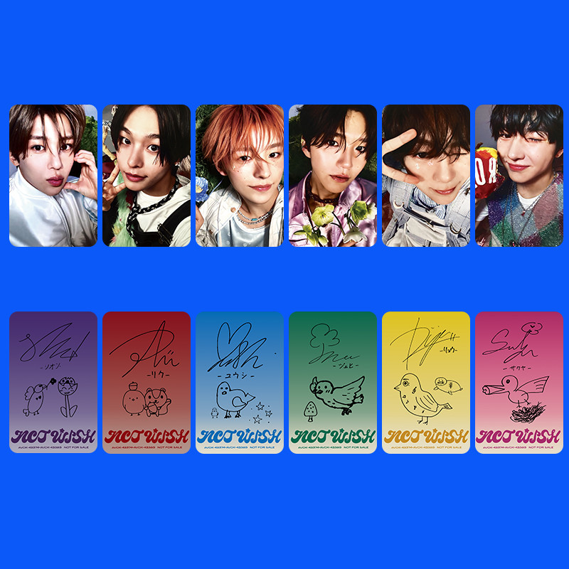 1-7 ชิ้น NCT WISH SONG BIRD การ์ด Lomo WayV ID Photo NCT DREAM ( ) SCAPE Photocards Qian Kun Ten WIN