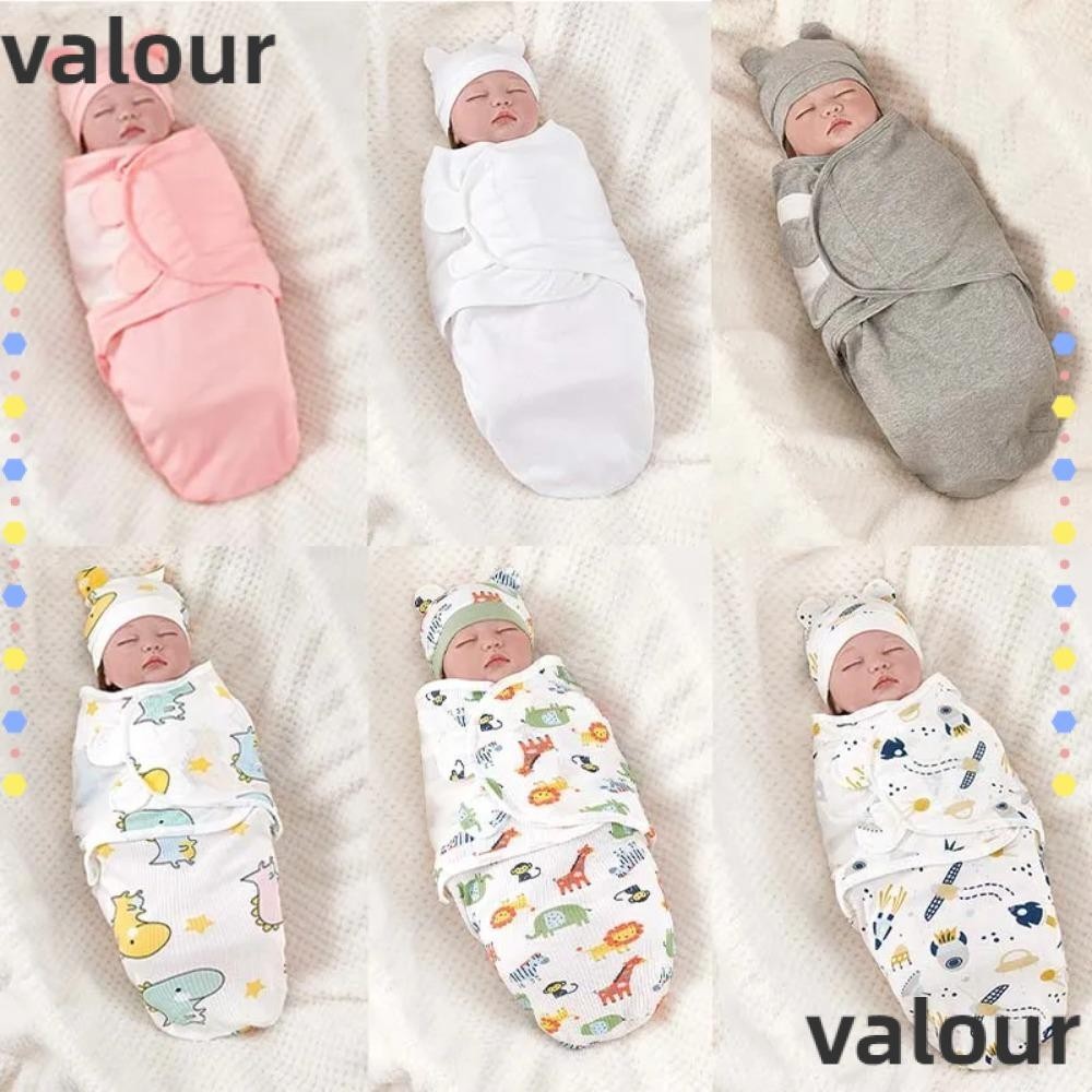 Valour ถุงนอนเด็กแรกเกิด, ผ้าฝ้าย ปรับได้ ผ้าห่อตัวเด็ก, ขายดี นุ่ม ป้องกันการเตะ อบอุ่น ผ้าห่มเด็กทารก