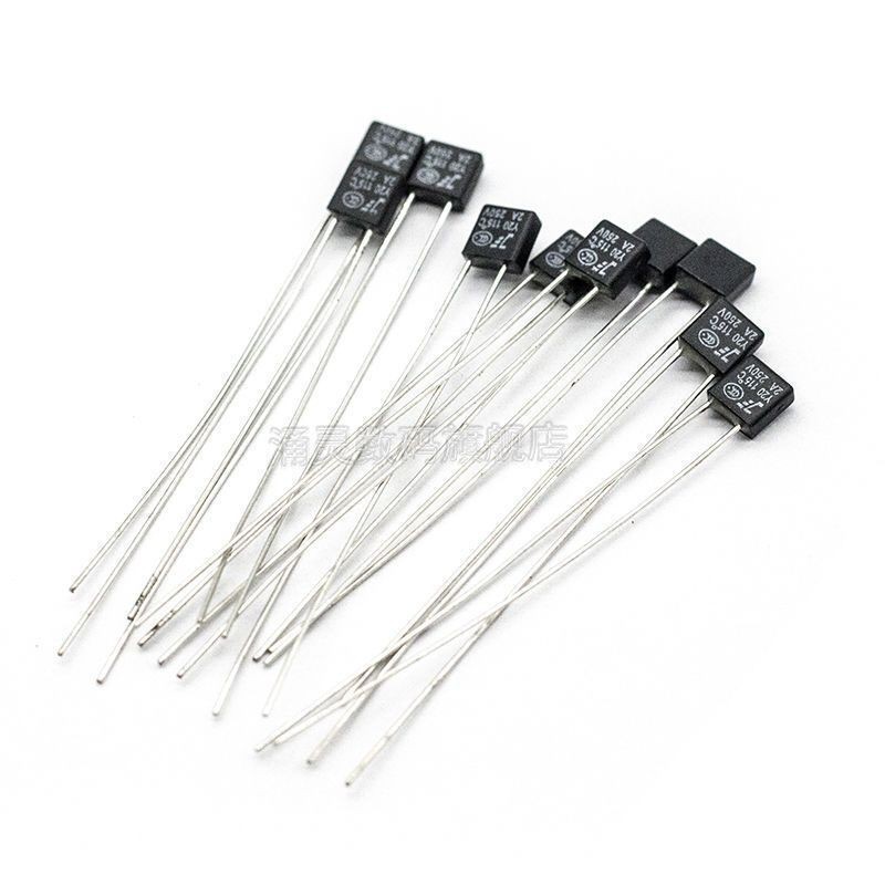 อุณหภูมิฟิวส์บล็อก rh115/125/130/145องศาพัดลมมอเตอร์ความร้อนฟิวส์2a250v