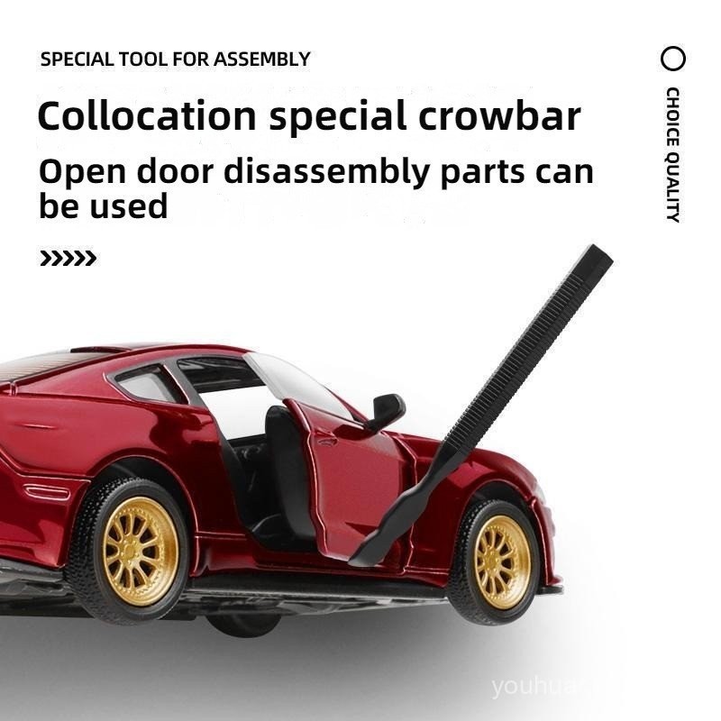 โมเดลรถแข่ง CCA Caiper 1/42 Ford Mustang GT แบบโลหะผสม ถอดออกได้ ของขวัญเด็ก ราคา ถูกที่สุด ดีลบีเคเค แกลเลอรีภาพที่ 6