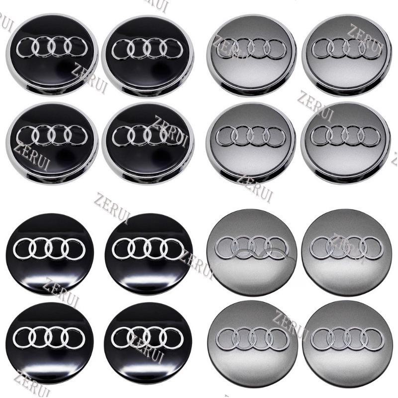 Zr สําหรับ 4pcs รถศูนย์ล้อ Hub Caps ฝาครอบ Auto Emblem Badge ล้อขอบหมวกรถ Trim Care อุปกรณ์เสริมสําห
