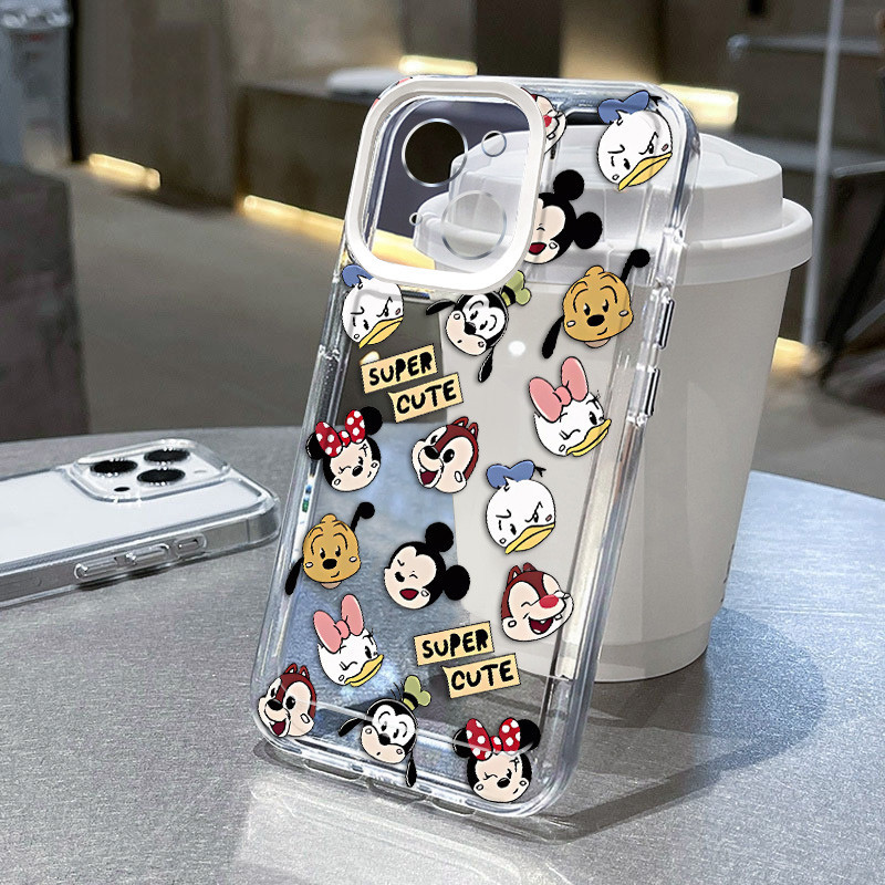 น่ารักการ์ตูน Avatar เคสโทรศัพท์แบบเต็มหน้าจอสําหรับ IPhone 15 14 11 12 13 Pro XR X XS Max 7/8 Plus Se2020 Smooth คุณภาพสูงเกราะป้องกันแบบนุ่ม