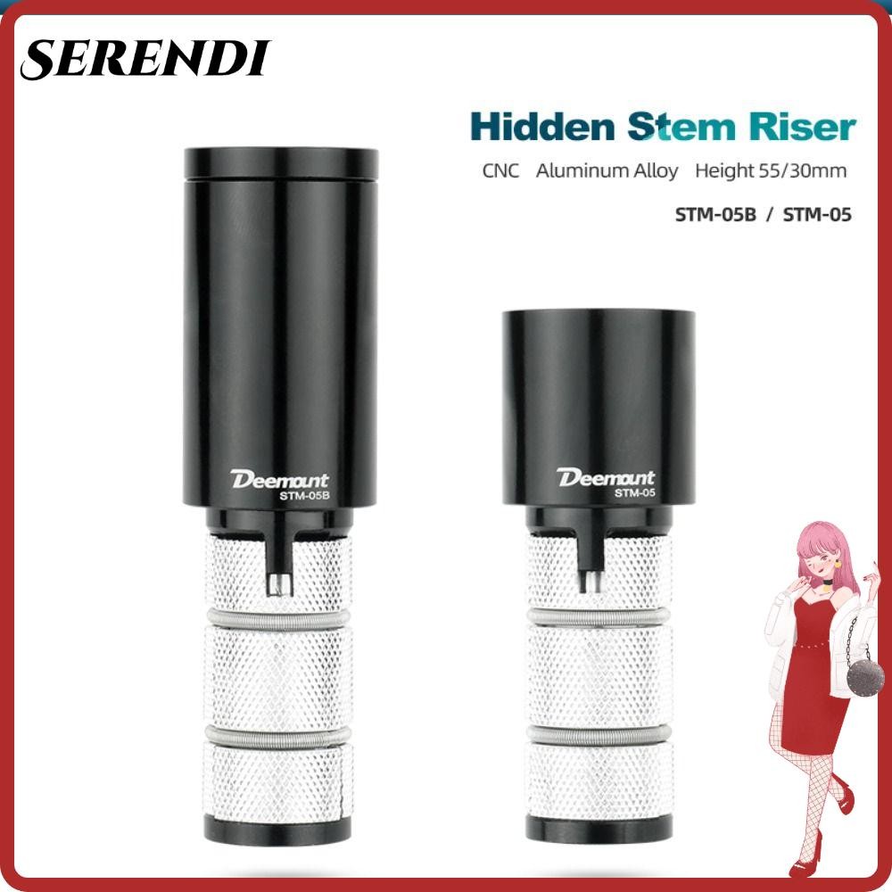 Serendi อุปกรณ์เสริมคอแฮนด์บาร์ ปรับได้ สําหรับรถจักรยาน