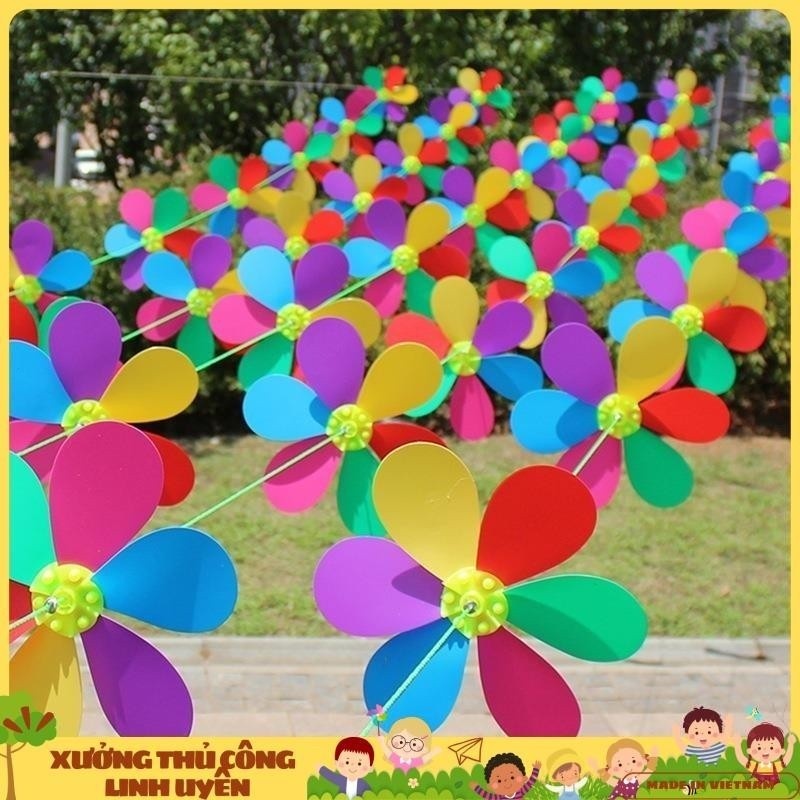 ดอกไม้เชือกแขวนสายรุ้งดอกไม้เชือก10เมตร10ดอกไม้6กลีบ6สีตกแต่งโรงเรียน, อนุบาล, พื้นที่การเดินทาง YWC