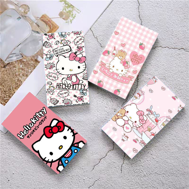 ขายดีสินค้าใหม่น่ารัก HelloKitty ผู้หญิงกล่องบุหรี่โลหะฝาเลื่อนอลูมิเนียมกล่องเก็บการ์ดแบบพกพากล่องยาแบบพกพาของขวัญสามารถปรับแต่งพิมพ์รูปภาพได้