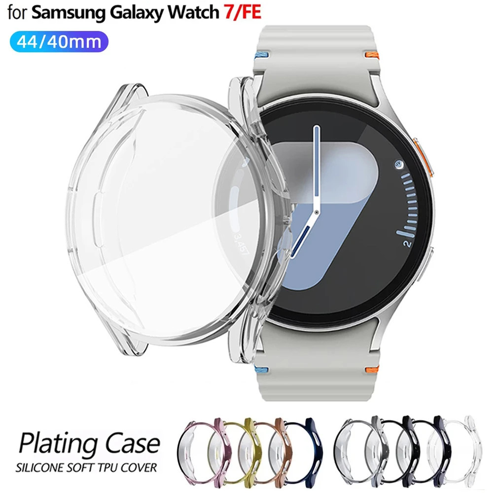 Soft TPU Hollow กันชน สําหรับ Samsung Galaxy Watch 7 44 มม. 40 มม. อุปกรณ์เสริม