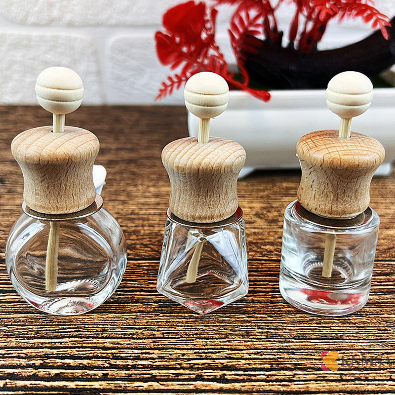Knmsa] Air Freshener เครื่องประดับแต่งหน้า Vent ขวดแก้วเปล่าตกแต่งขวดแก้วเดิมสนคอเต่าเดิมไม่เป็นไร
