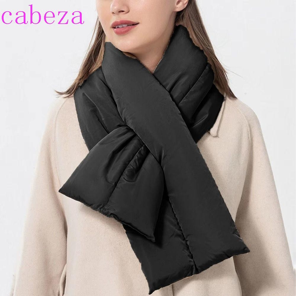 ผ้าพันคอข้าม CABEZA สไตล์เกาหลีสีทึบลงผ้าพันคอคอ,ของขวัญคอป้องกันห่อให้อบอุ่นความร้อนผ้าคลุมไหล่ขี่จักรยาน