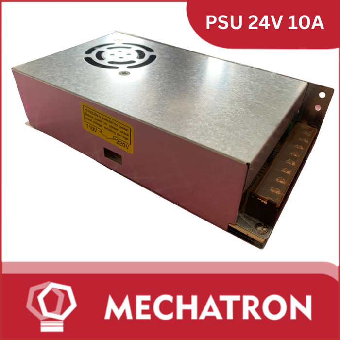 ES99 แหล่งจ่ายไฟสลับ 24V 10A PSU FAN Adapter Net 10 A 24 โวลต์ DC