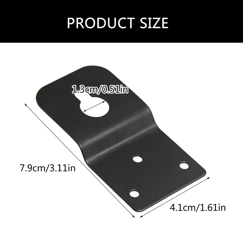 Cutiepie ลําโพง Wall Mount Bracket ขาตั้งเพดาน Clamp สําหรับลําโพงอุปกรณ์เสริมลําโพงเซอร์ราวด์ด้านหลังตะขอแขวน Pla