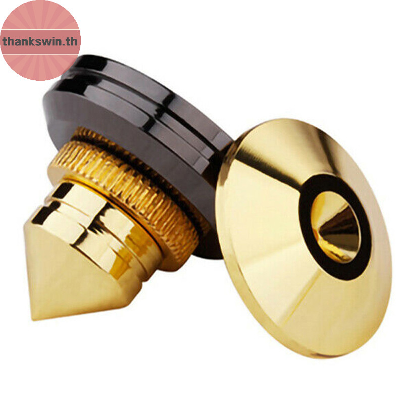 Thankswin 4PCS ลําโพงขาตั้งเท้า Spikes Mount ลําโพงกล่องเล็บ Pads กันกระแทก th