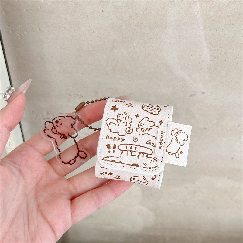 Line Cat สําหรับ Airpods 1/2 3 Pro Pro2 pro3 Airpods4 ชุดหูฟังไร้สายบลูทูธป้องกันกรณี AirPods Pro i3 i4 pro3 หูฟังป้องกันกรณี