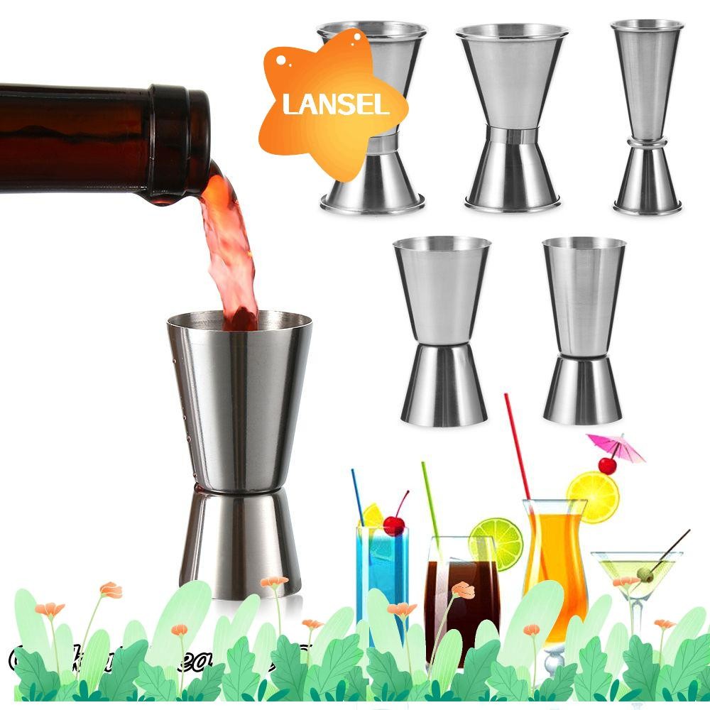 Lansel วัด Jigger ดื่ม Gadgets ครัว Barware แก้วค็อกเทล