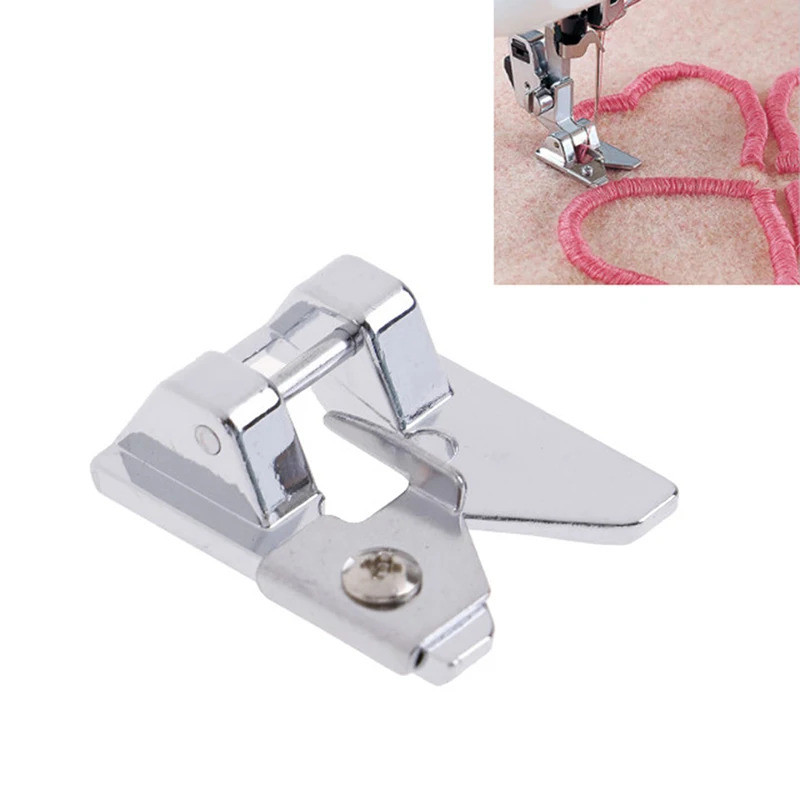 1PC Looping หรือ Fringe Presser Foot Feet SNAP ON สำหรับจักรเย็บผ้าในประเทศ