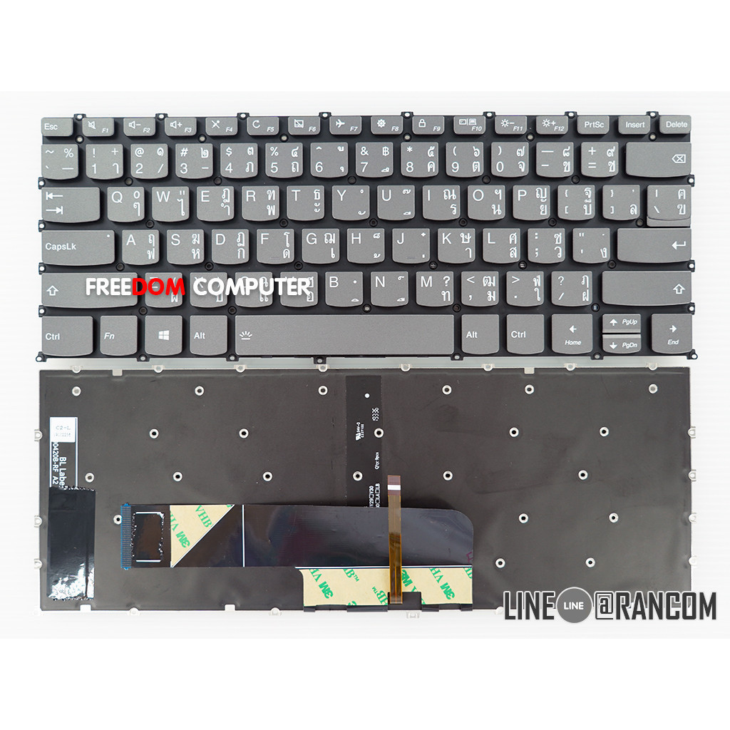 คีย์บอร์ด LENOVO IDEAPAD S340-13IML ไทย อังกฤษ KEYBOARD