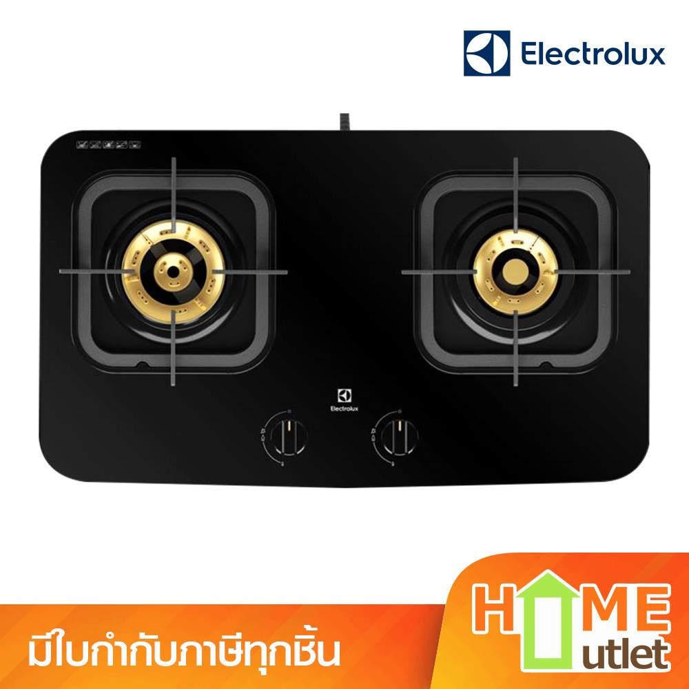 ELECTROLUX เตาแก๊สตั้งโต๊ะ 2 หัวเตา ขนาด 70 ซม. รุ่น ETG7276GKR (21509)
