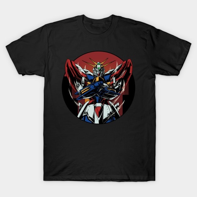 [COD]เสื้อยืด God Gundam T-Shirtไซส์ใหญ่ น่ารัก คอกลม