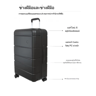【สต็อกไทยพร้อมส่ง】（ซื้อหนึ่งแถมหนึ่ง）TRAVELCUL กระเป๋าล้อลาก 14+20 นิ้ว 14+24 นิ้ว 14+28 นิ้ว วัสดุ PC ล็อค TSA รวมกันระหว่างผู้ปกครองและเด็ก