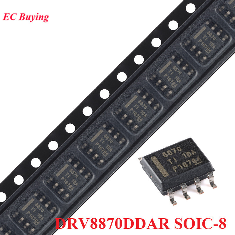 5 ชิ้น/1 ชิ้น DRV8870DDAR DRV8870DDA DRV8870 8870 SOIC-8 SOIC 3. ชิปควบคุมมอเตอร์ H-bridge 6A IC ใหม