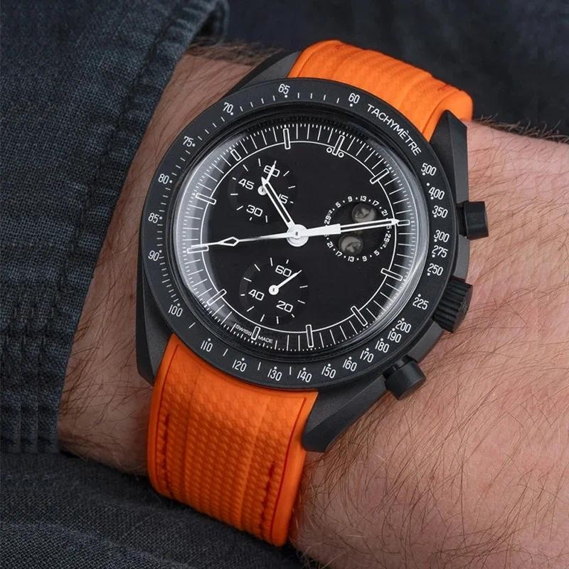 สําหรับ Omega X Swatch Joint MoonSwatch สําหรับ Snoopy 20 รูปที่ 6