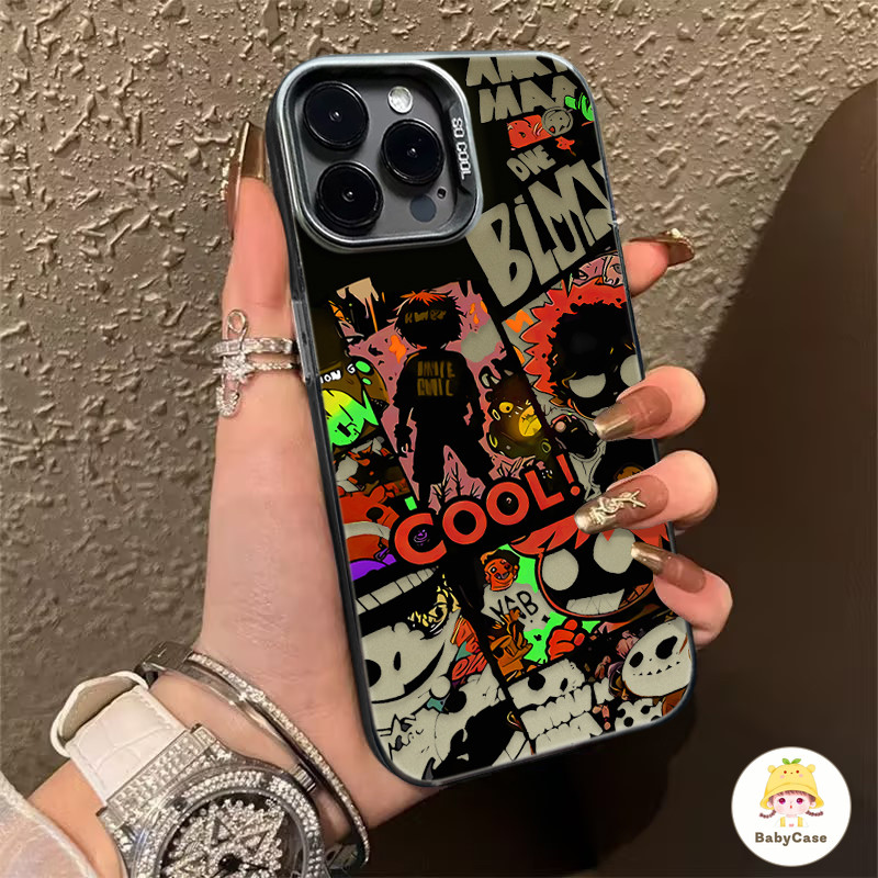 บอยบอยเย็นนุ่ม เคสIPhone 15 11 13 Pro Max 14 12 Pro Max XR 7Plus 11 Pro Max X XS Max 8 7 15 14 Plus SE 2020