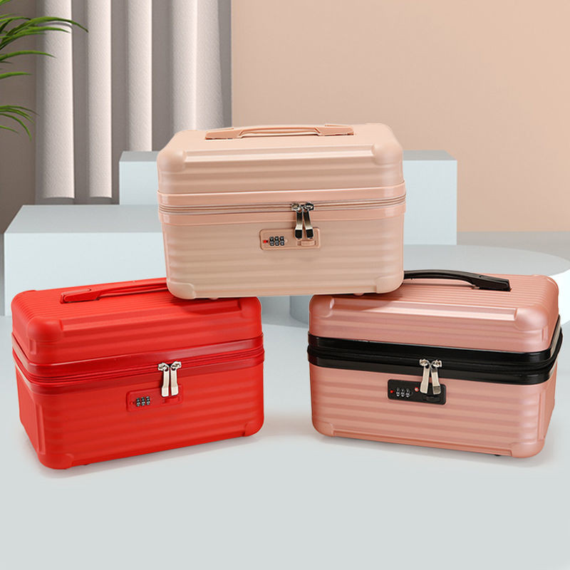 กระเป๋าเครื่องสําอางความจุขนาดใหญ่ Multifunctional Travel Outing Toiletry Bag กระเป๋าเก็บเครื่องสําอางหญิงแบบพกพาแบบพกพา Cosme