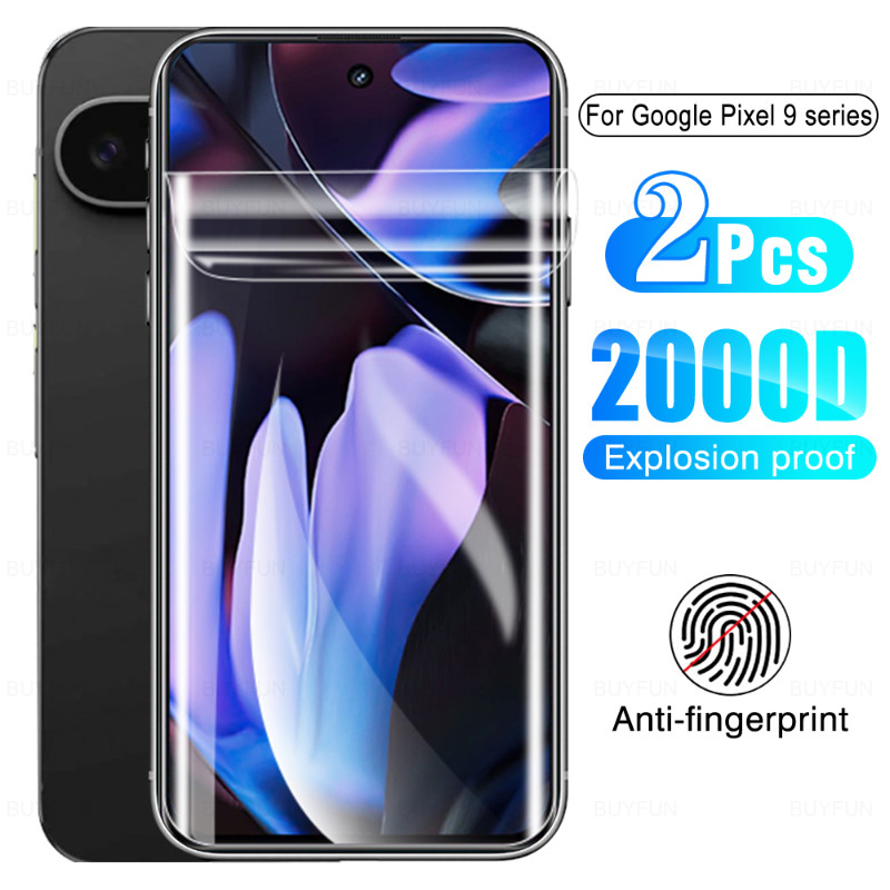 Google Pixel9 Pixel8 Pixel8a Pixel7 Pixel7a 1-3 ชิ้น 2000D HD Clear Soft Hydrogel ฟิล์มสําหรับ Google Pixel 9 8 7 Pro XL 8a 7a Anti Spy ความเป็นส่วนตัวป้องกันการระเบิดป้องกันหน้าจอโทรศัพท์