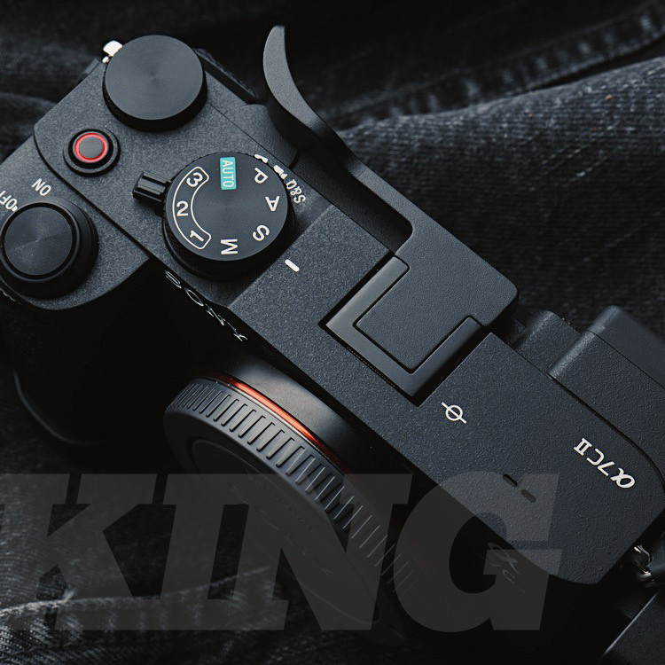 [อุปกรณ์เสริมกล้อง] [King Original] Sony A7CII Finger Handle รุ่นมาตรฐาน A7CR A7c Generation Universal Hot Shoe Protection